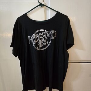 torrid Black Fleetwood Mac Graphic Tee